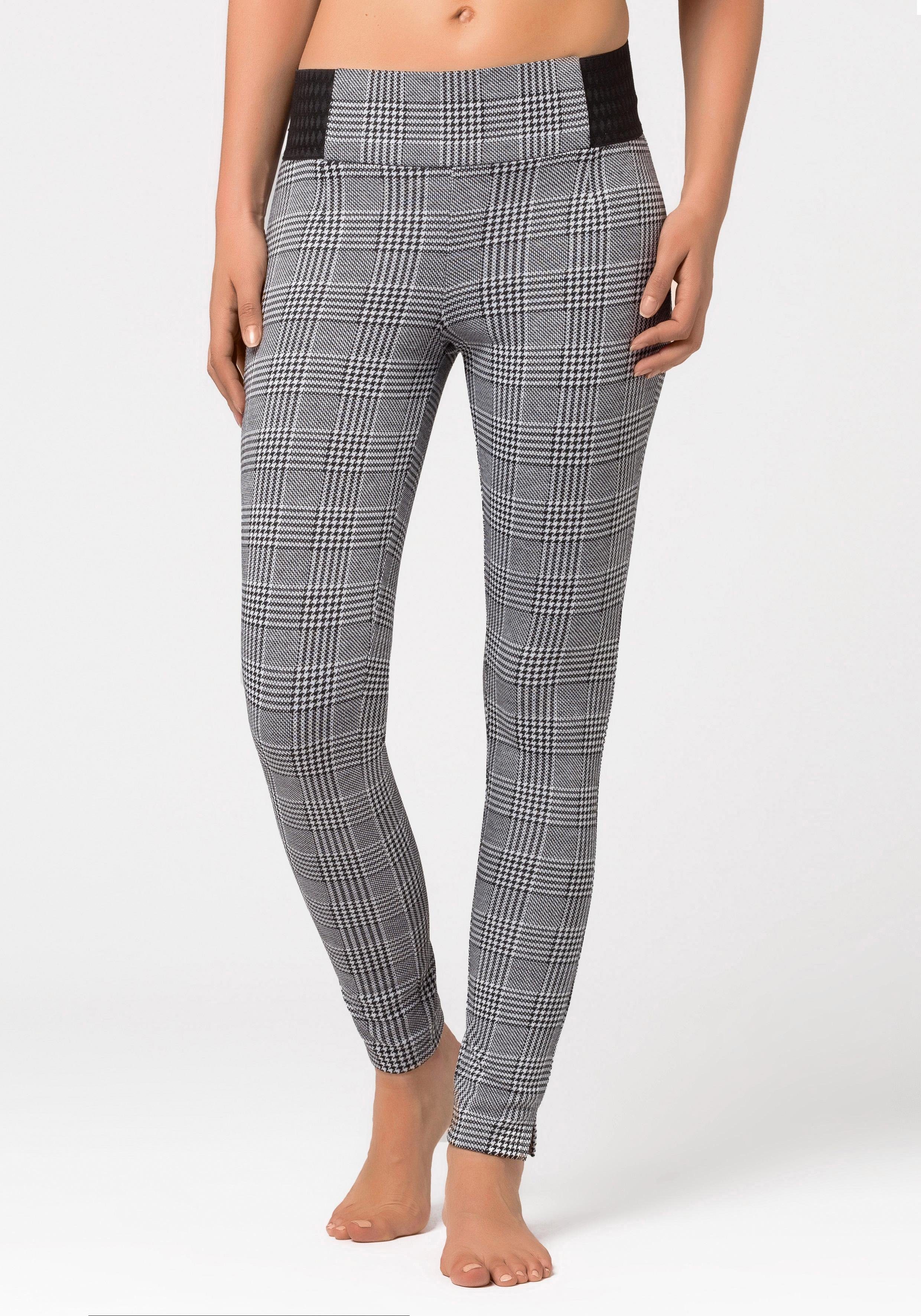 Buffalo Leggings im Glencheck-Design