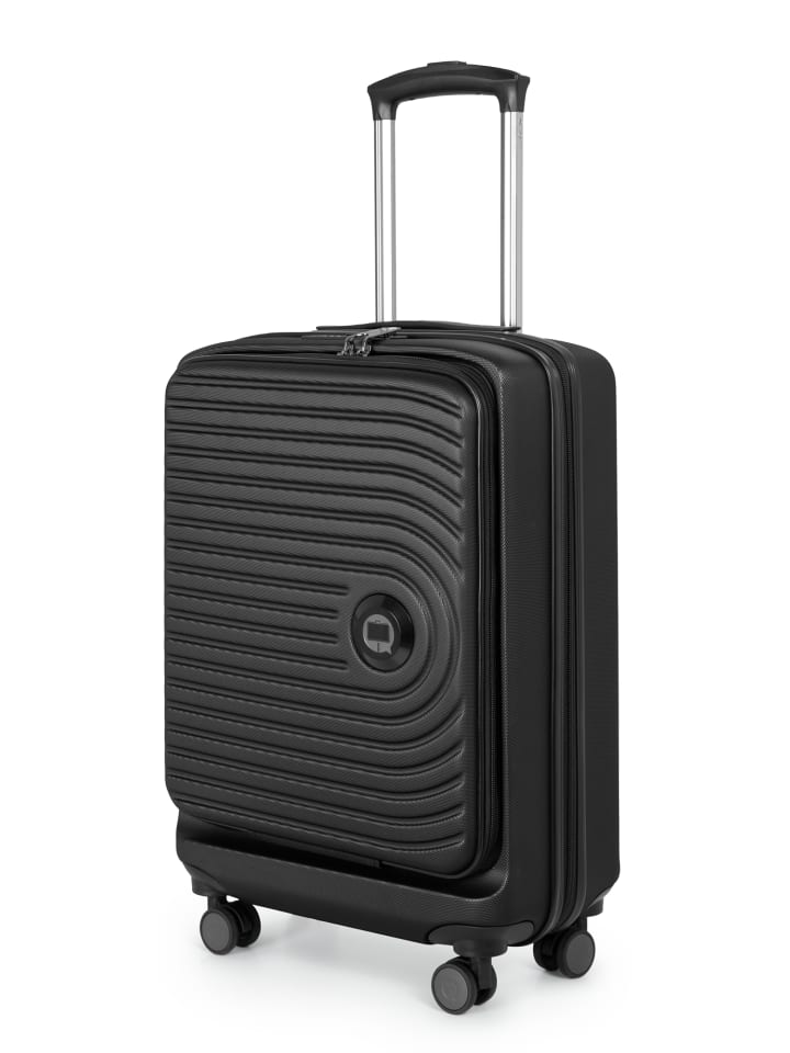 Hauptstadtkoffer Mitte - Handgepäck-Trolley Toploader, Laptop-Fach, TSA in Schwarz günstig kaufen S