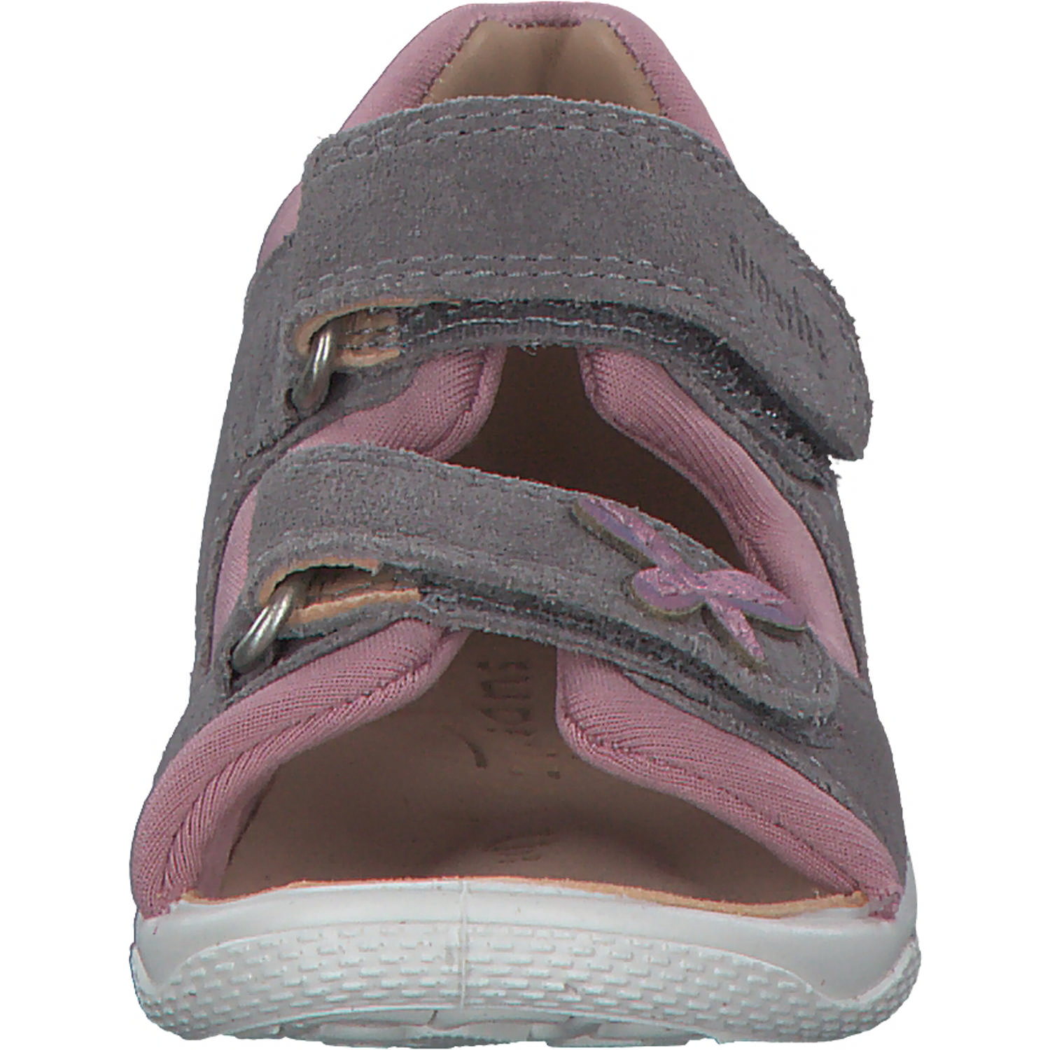 Superfit POLLY 00093, Sandaletten, Kinder, Grau/Rosa