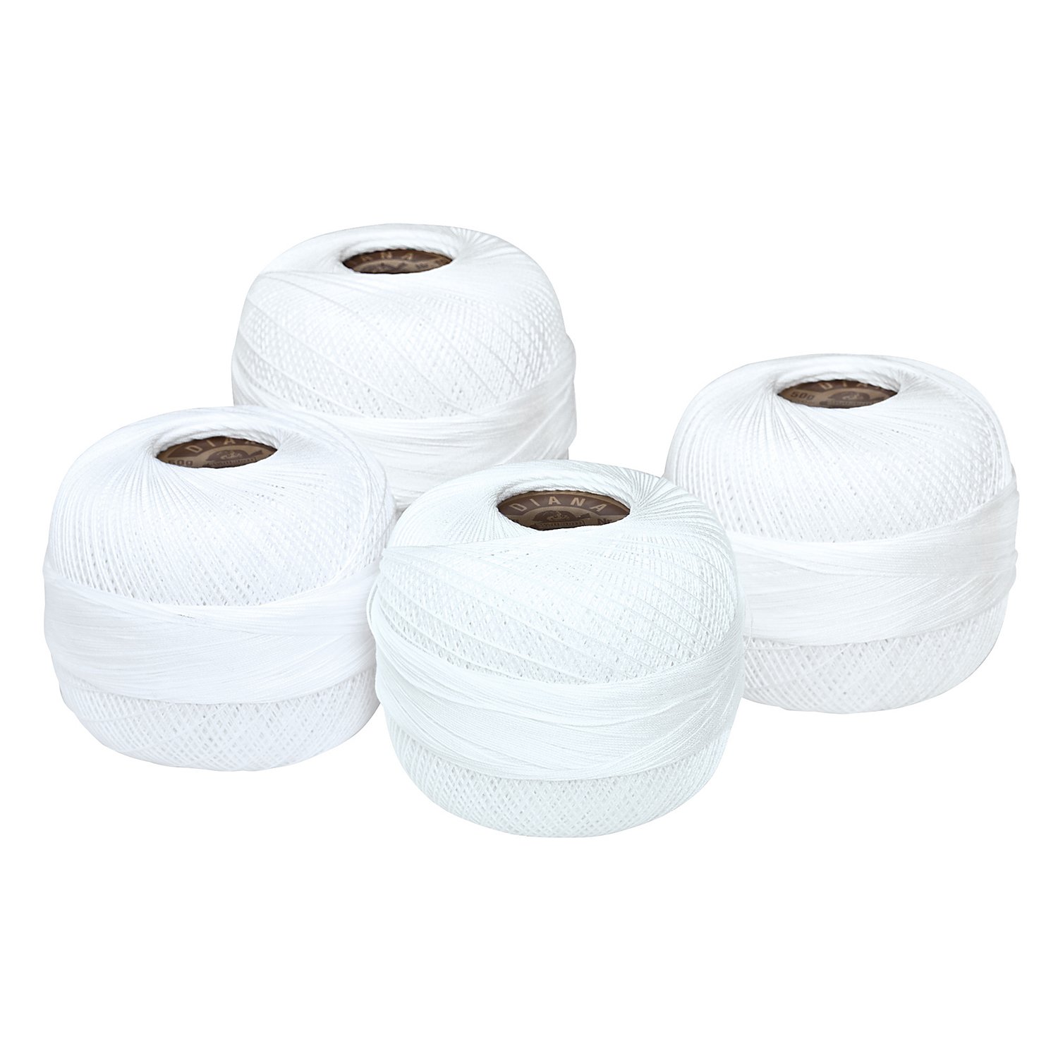 Woll Butt Baumwollgarn Diana weiß 200 g Sparpaket
