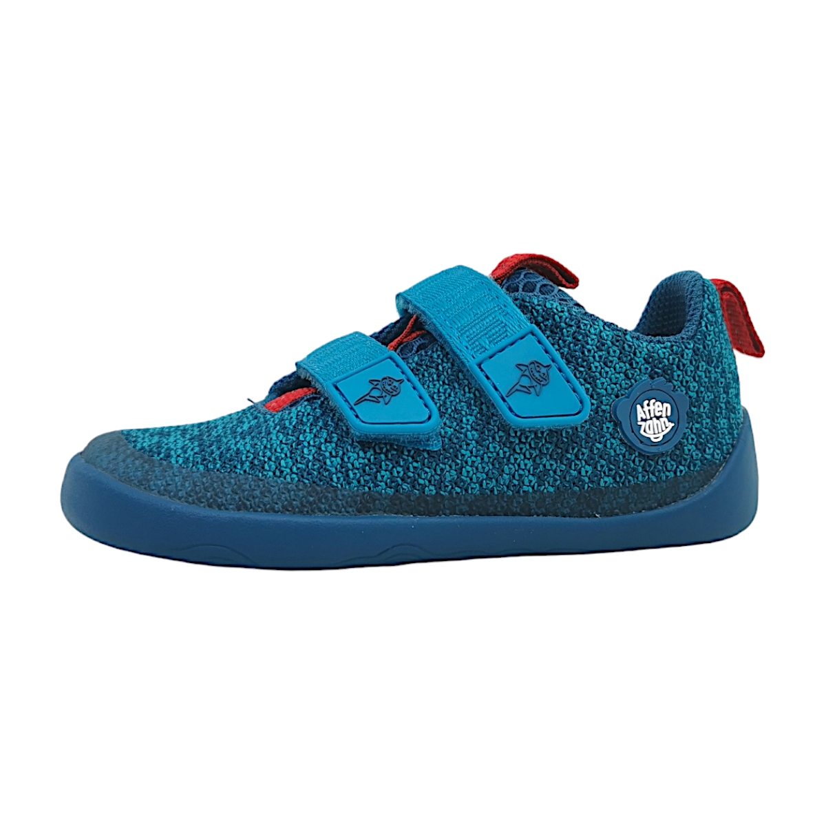 Affenzahn Knit Happy Shark 00397-30009-710 Blau Petrol