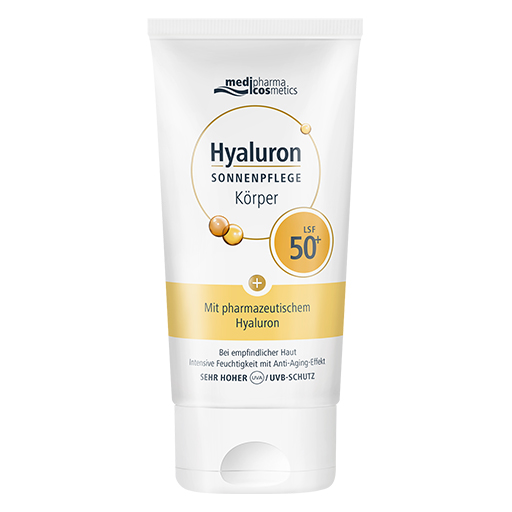 HYALURON SONNENPFLEGE Körper Creme LSF 50   150 ml  Creme