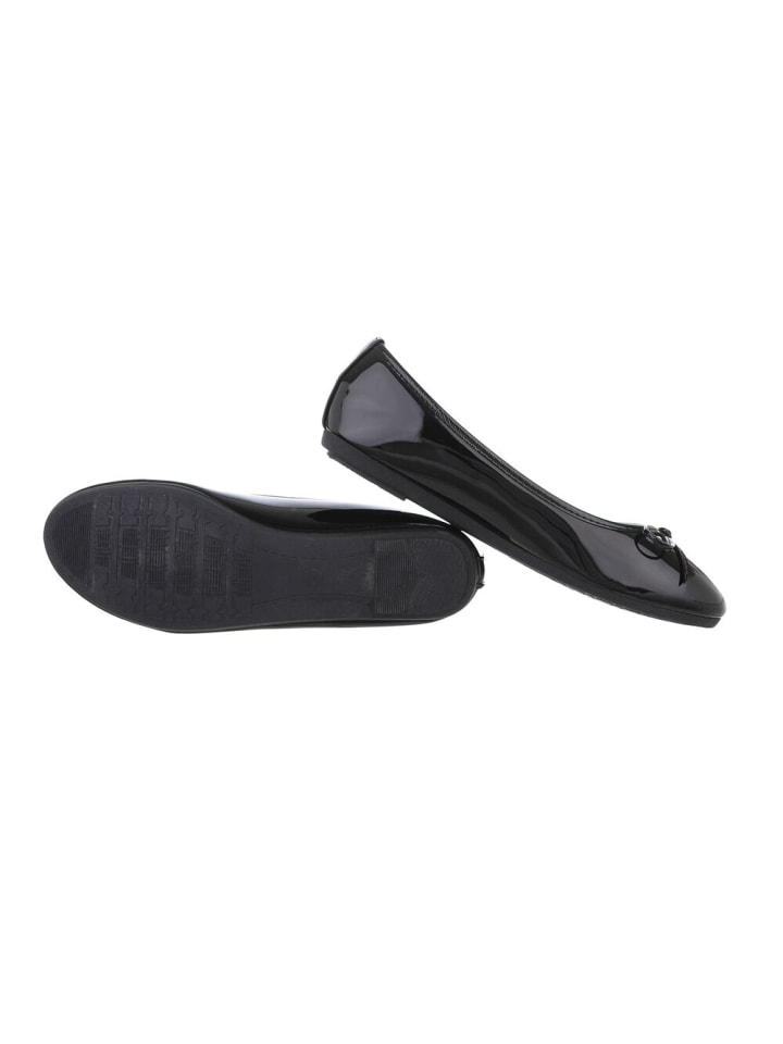 Ital-Design Ballerina in Schwarz günstig kaufen