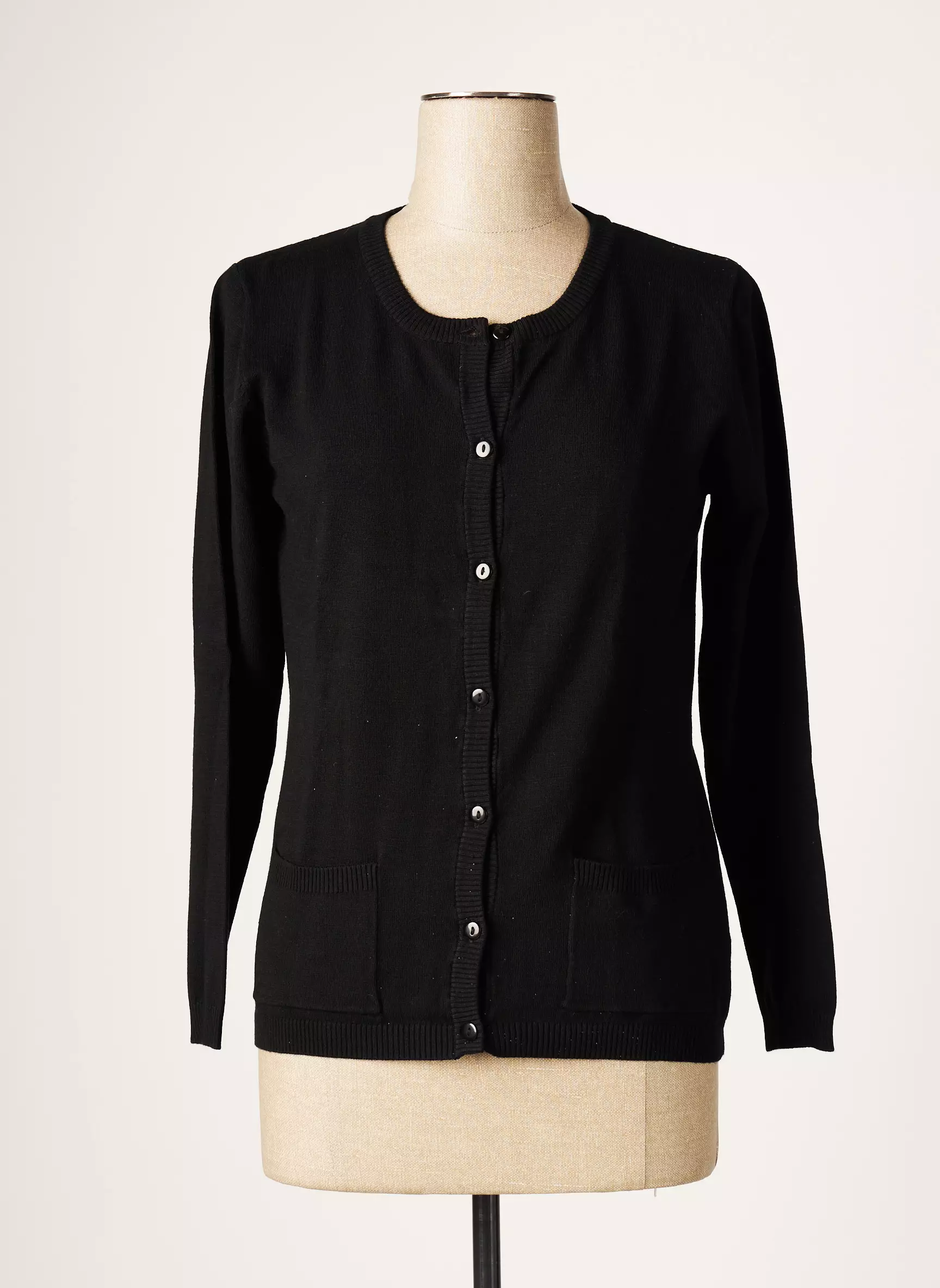 Les Marins De Jac Jac Cardigans Femme couleur noir