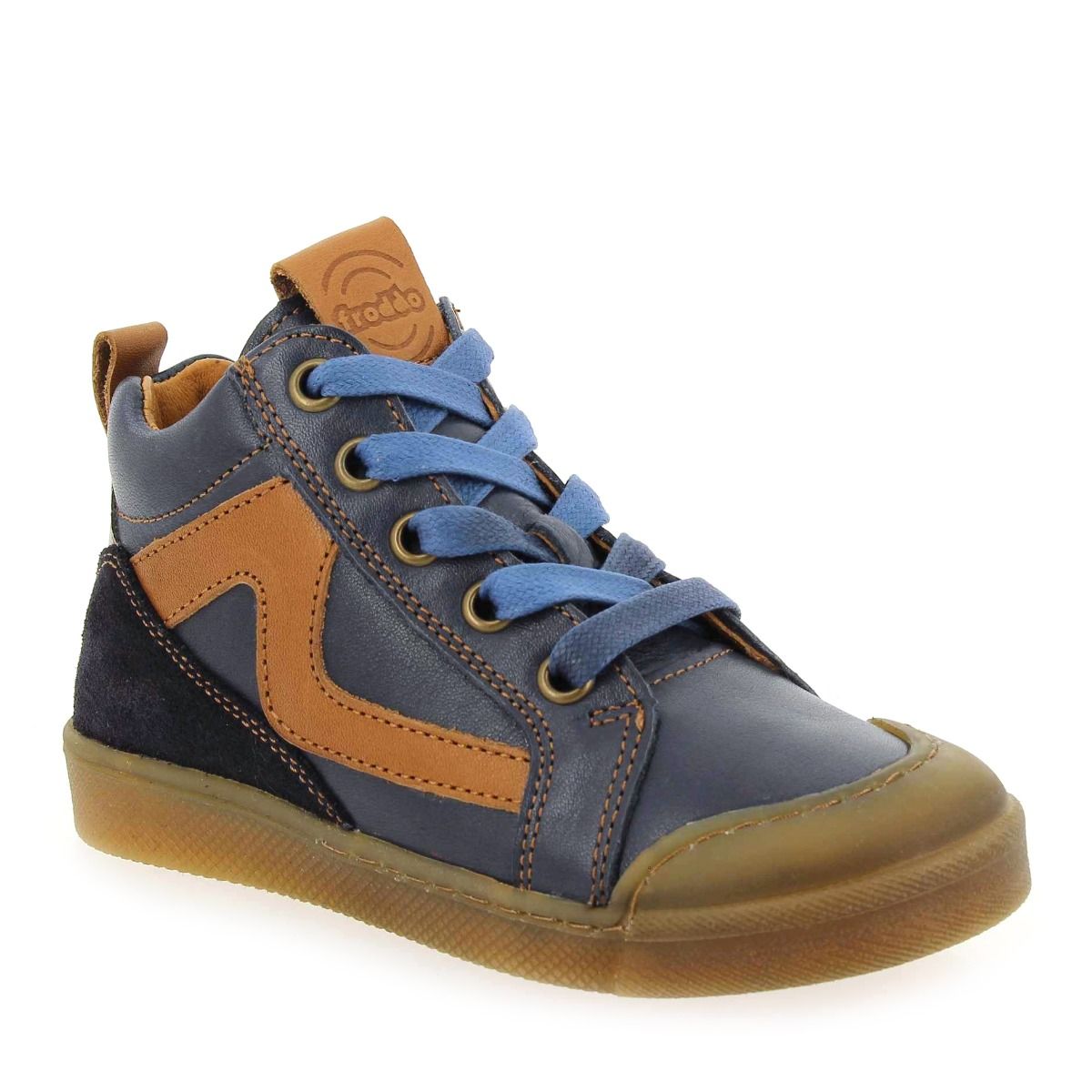 Froddo  ROSARIO LACE-UP - marine cognac