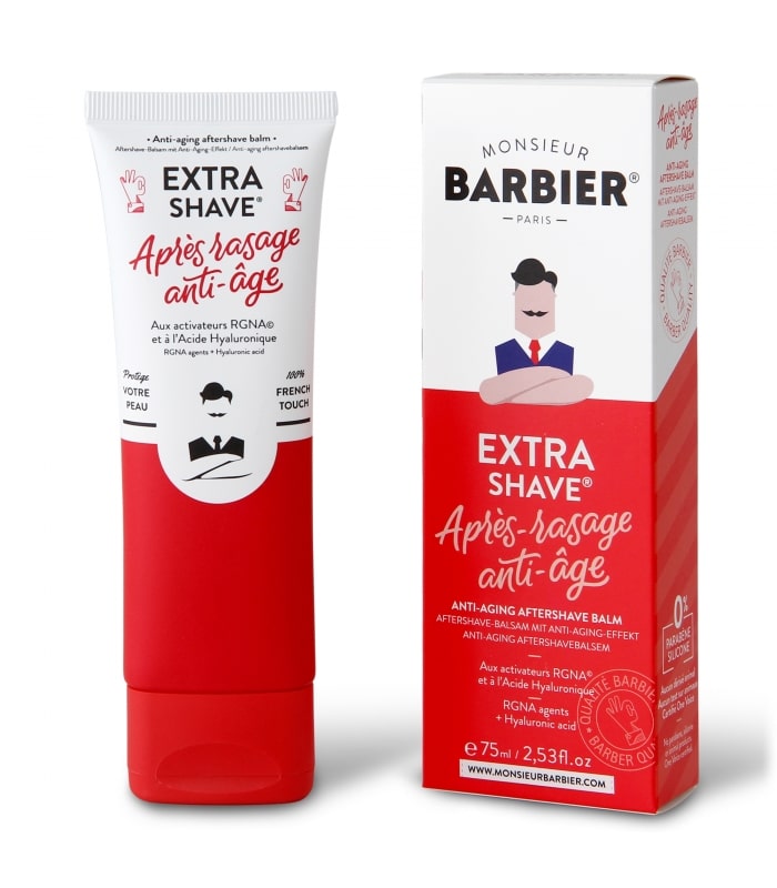 MONSIEUR BARBIER-EXTRA-SHAVE-Baume Après-Rasage Anti-âge Cicatrisant pour Hommes
