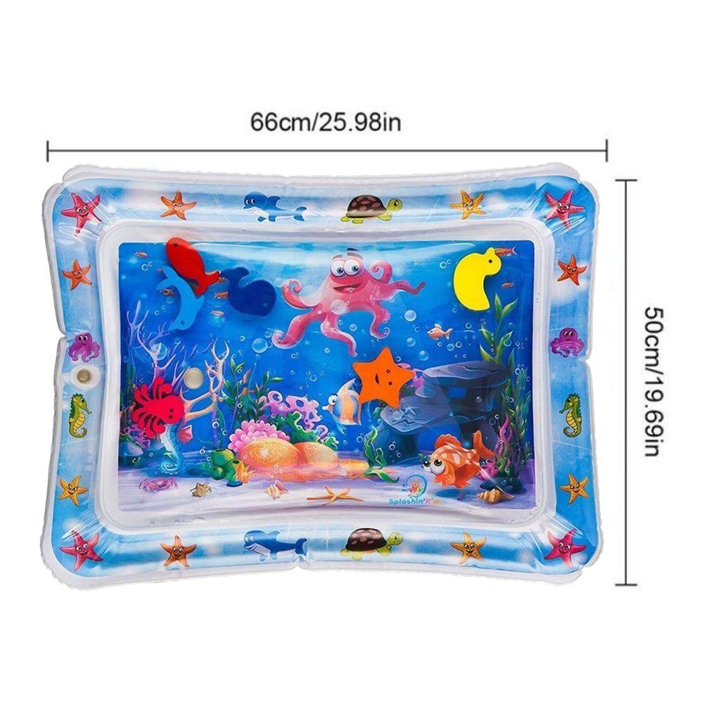 Orbeet Wasserkissen Wasserkissen Baby Wassermatte, Wasserspielmatte Babyspielzeug