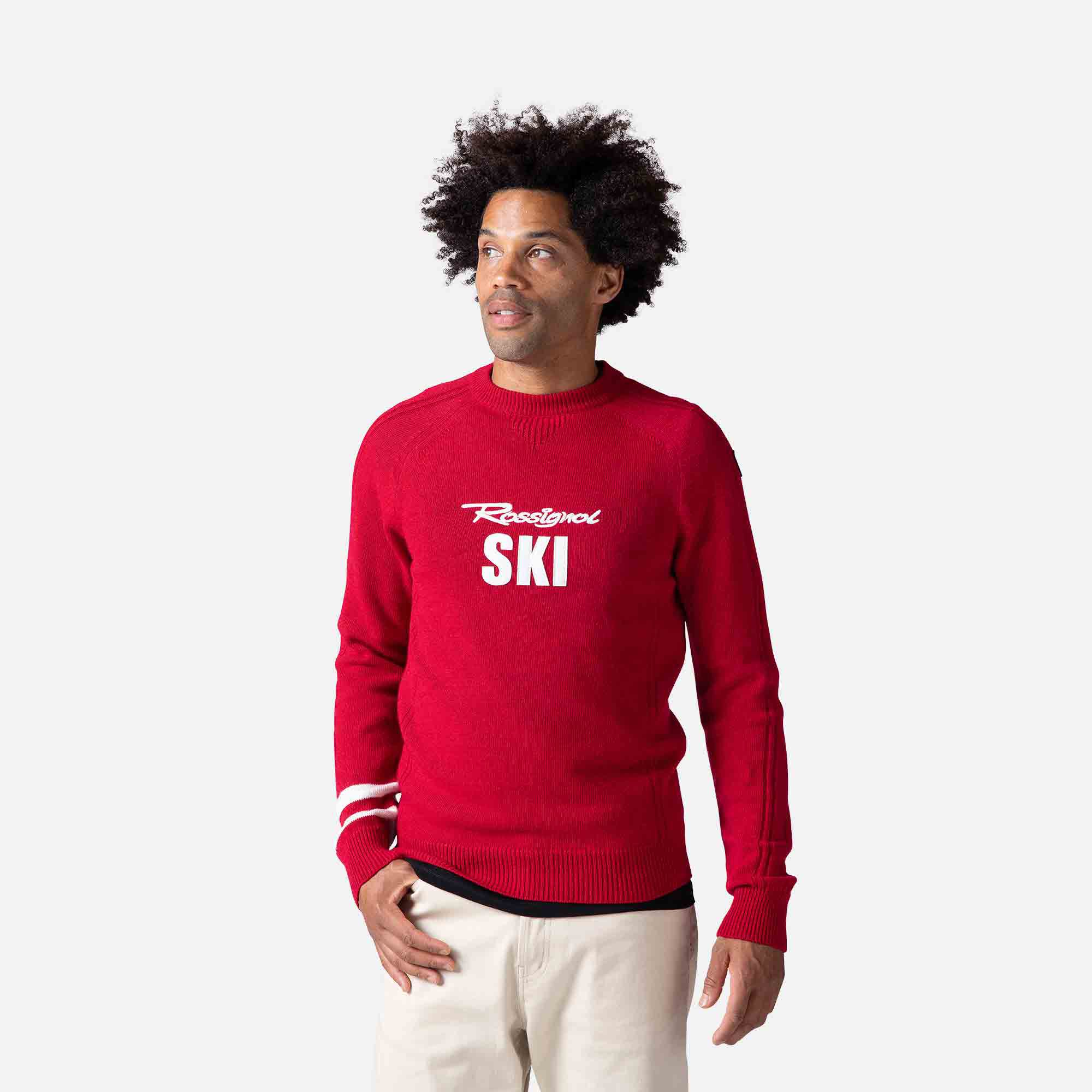 Pull en maille Signature homme