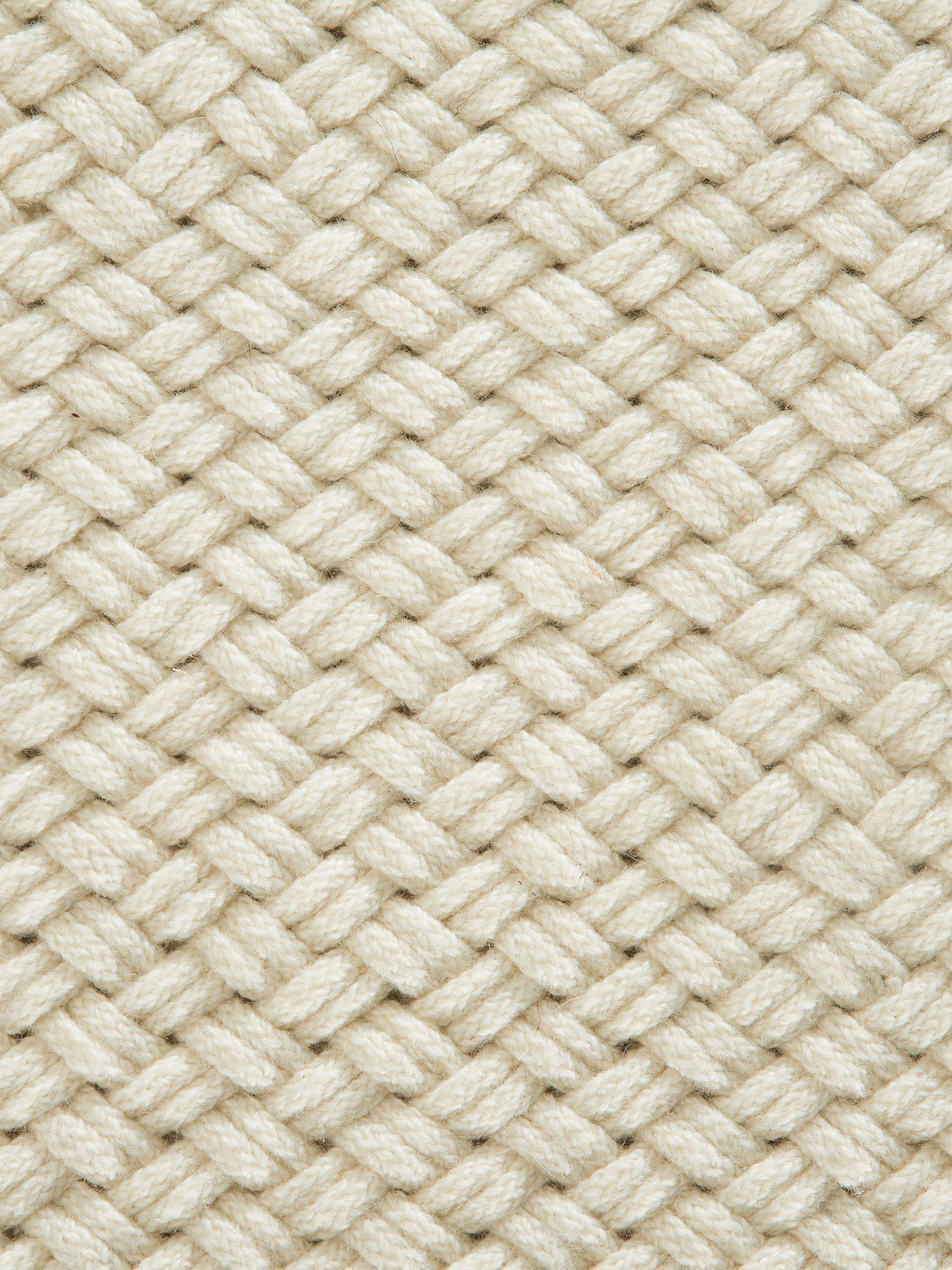 Aarbogen Woll-Teppich, White