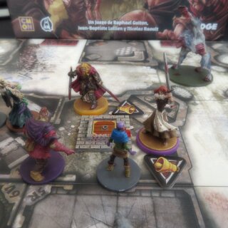 Vault Door Tiles for Zombicide Black Plague - 4 Pieces