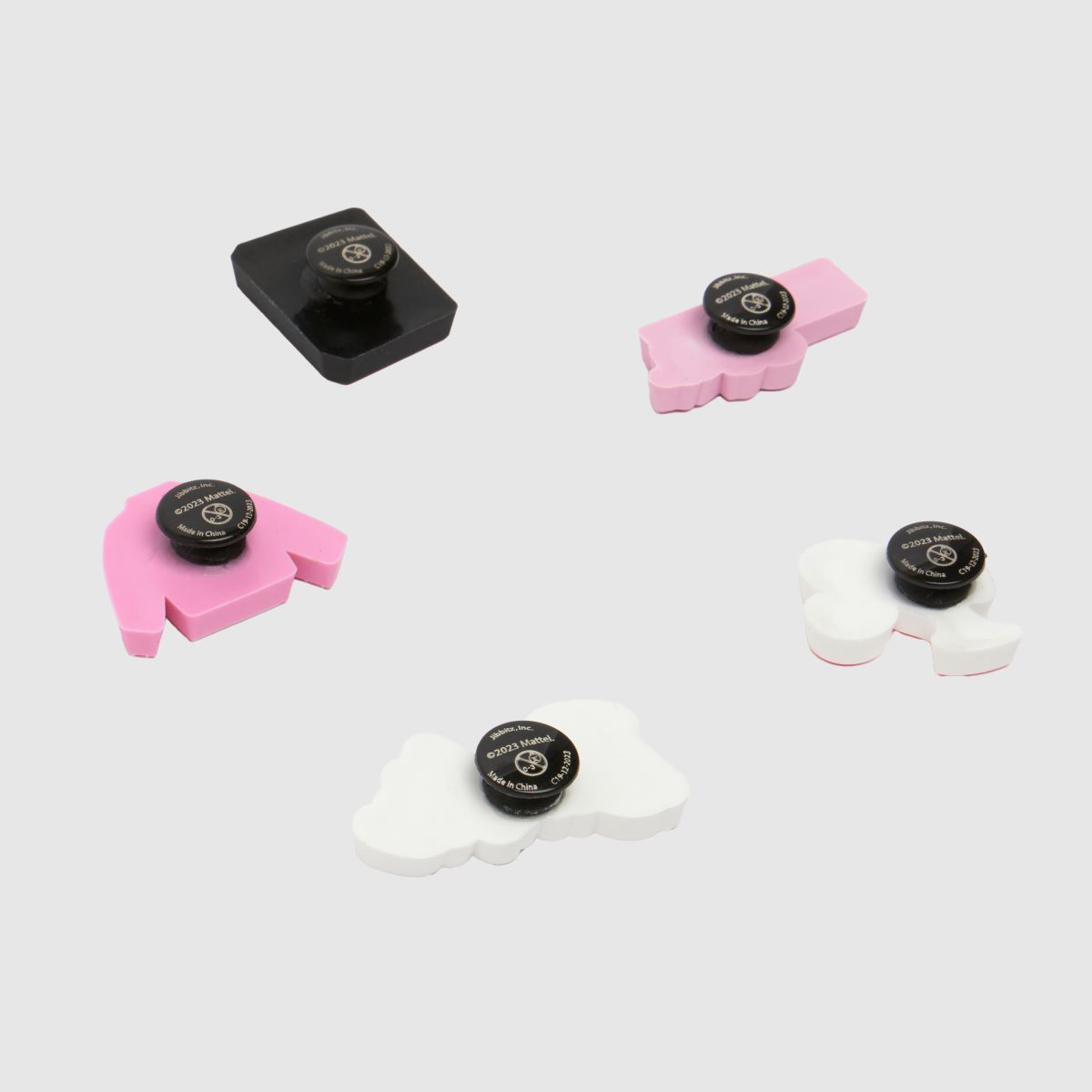 Crocs rosa Jibbitz Barbie 5-pack