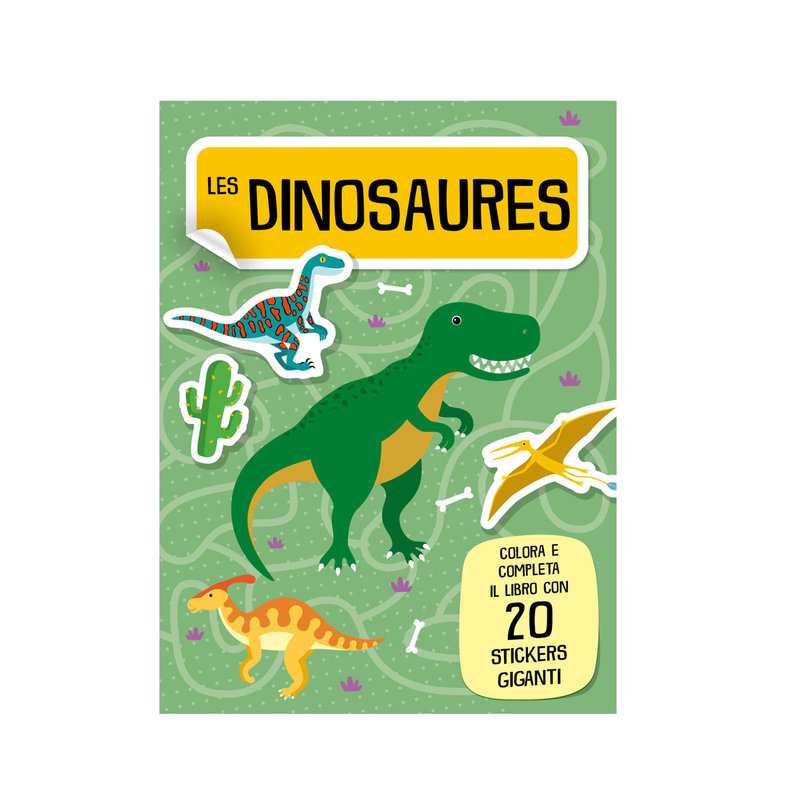 Grand coffret art et craft les dinosaures Sassi
