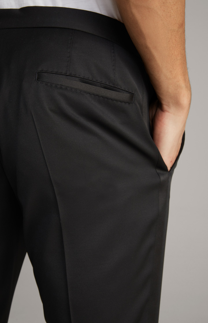 Smoking-Baukastenhose Bask in Schwarz