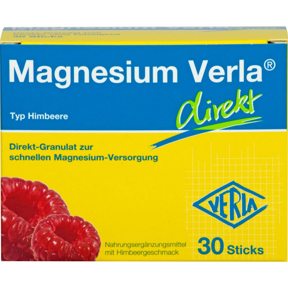 MAGNESIUM VERLA direkt Granulat Himbeere