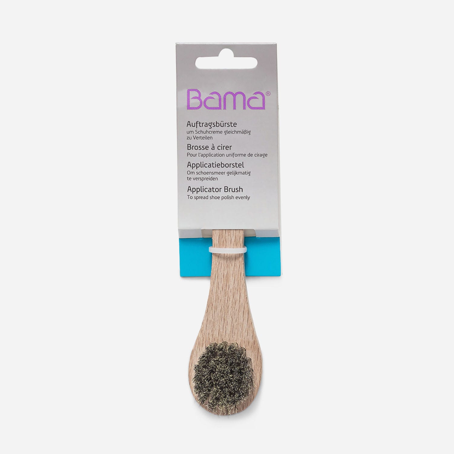Brosse à cirer BAMA en bois