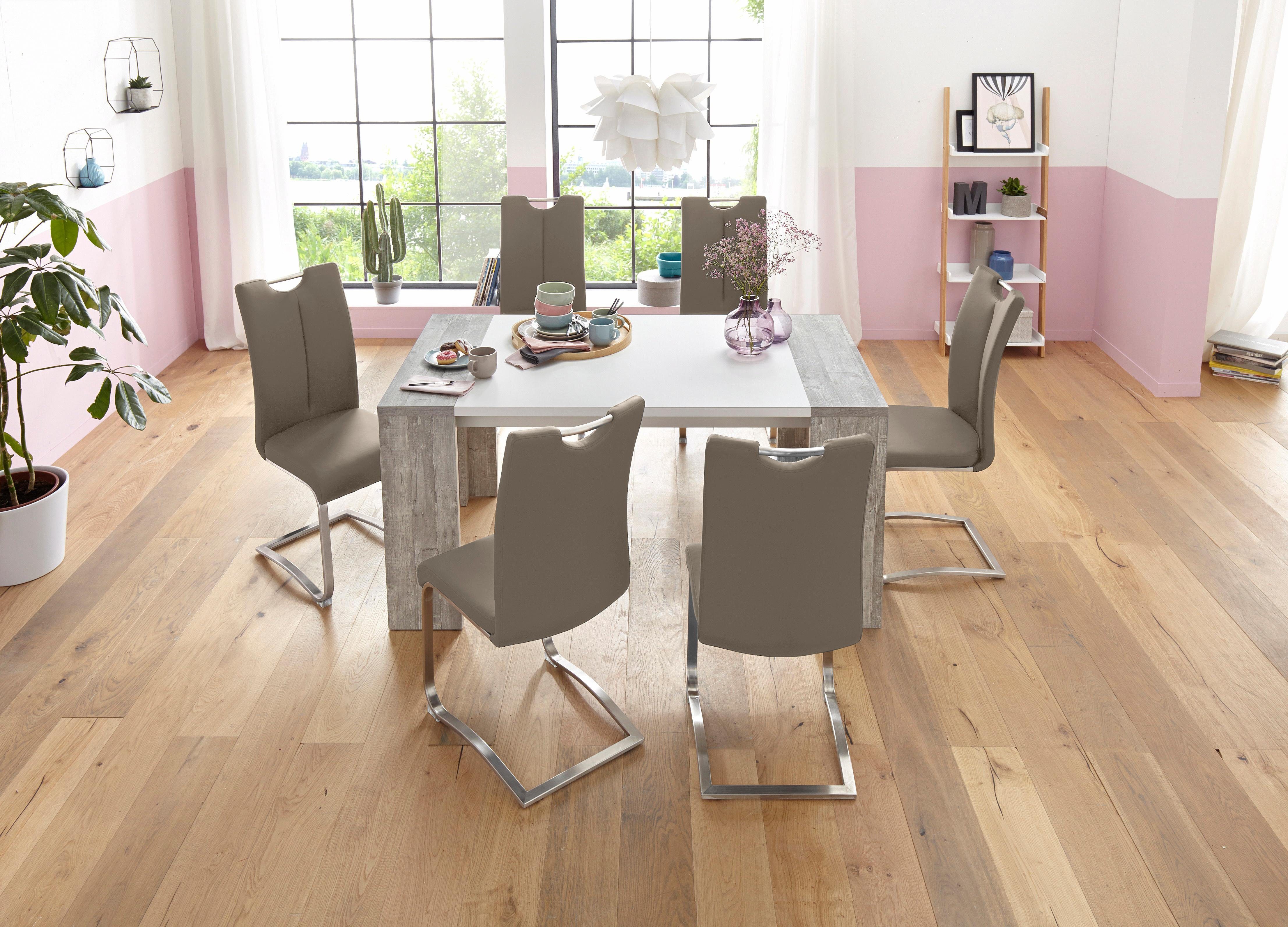 MCA furniture Freischwinger Artos (Set, 2 St), Stuhl bis 140 Kg belastbar