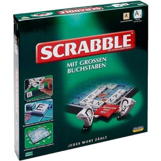 Scrabble – mit grossen Buchstaben (DE)