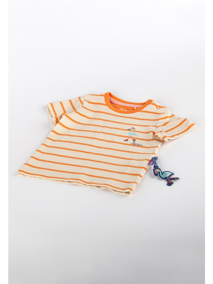 Sigikid T-Shirt Wild Flamingo in creme/orange günstig kaufen