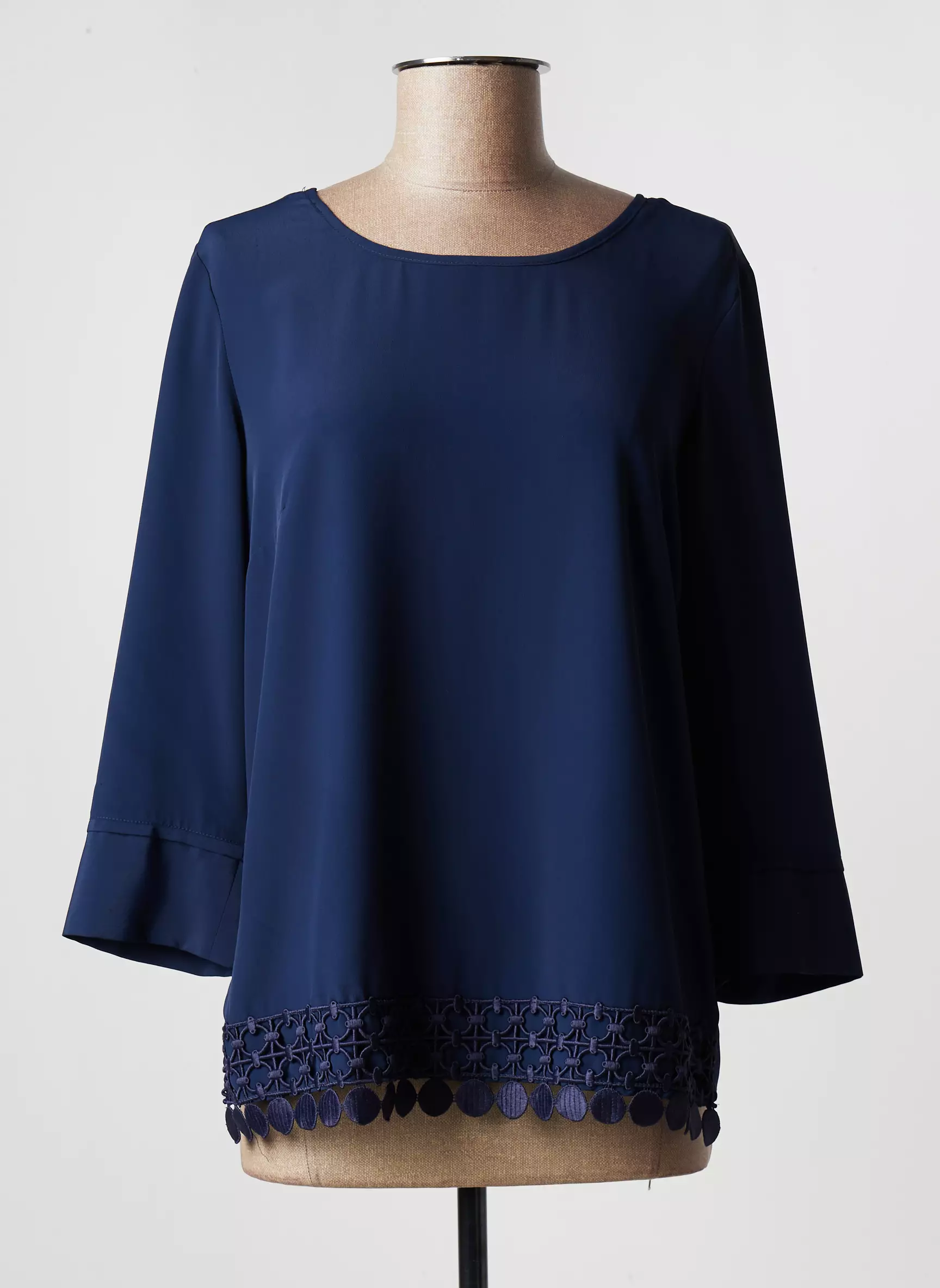 Tinta Style Blouses Femme couleur bleu