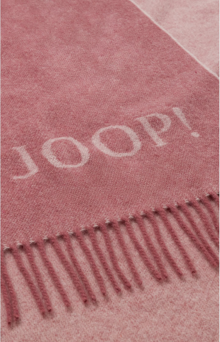 Plaid JOOP! FINE-DOUBLEFACE in Rouge-Nude