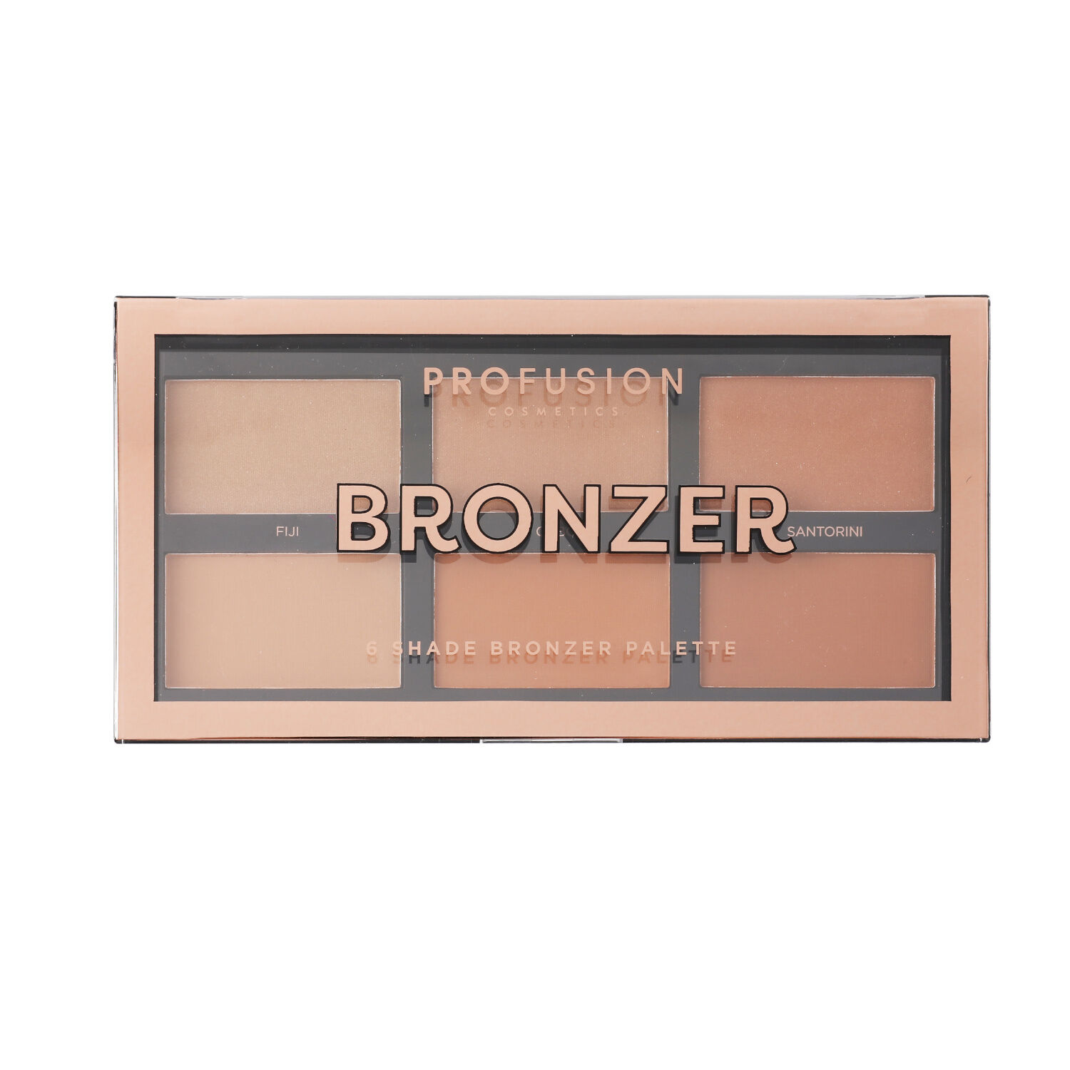 Profusion Cosmetics Palette Bronzer Teint 6 Couleurs