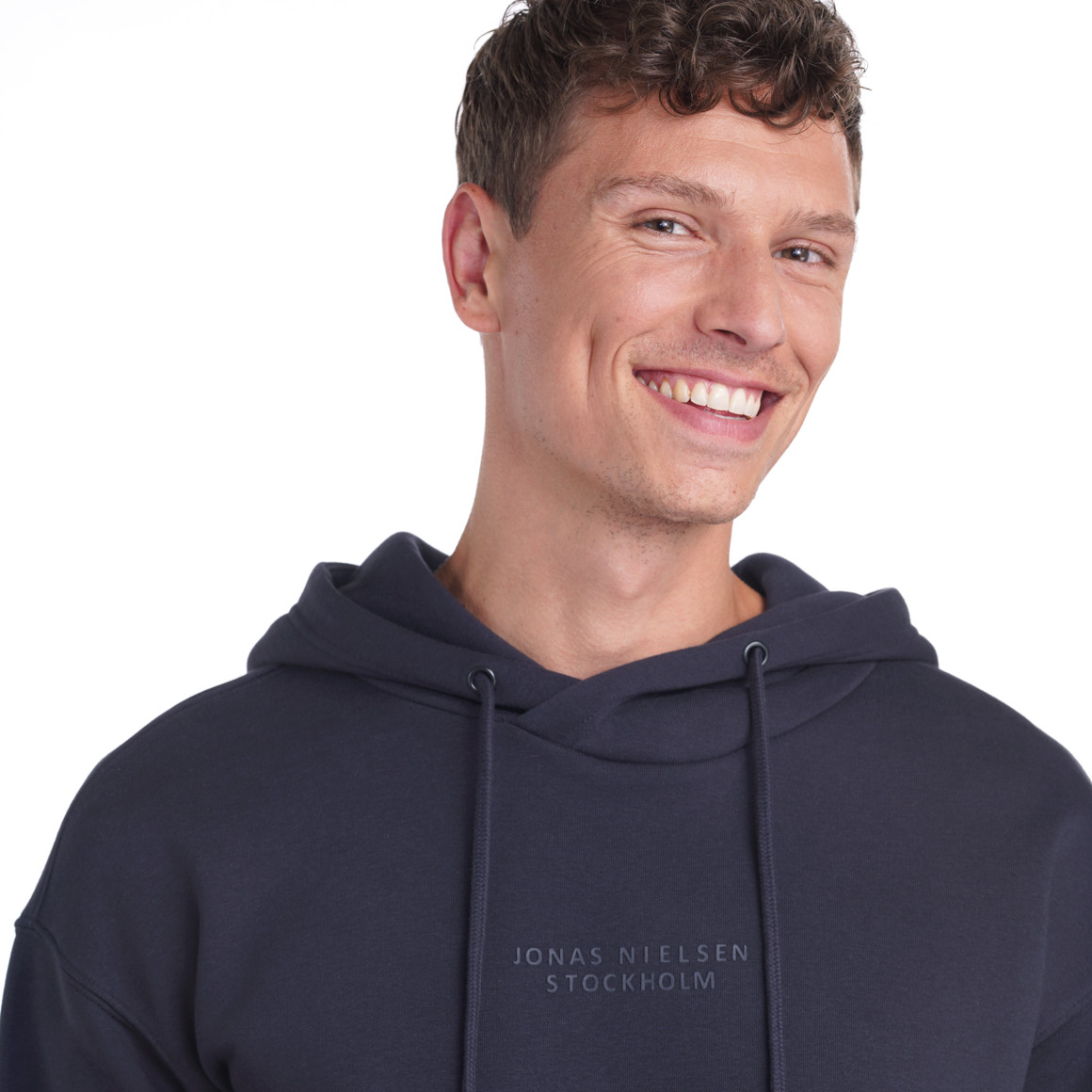 Herren Hoodie mit Schriftzug