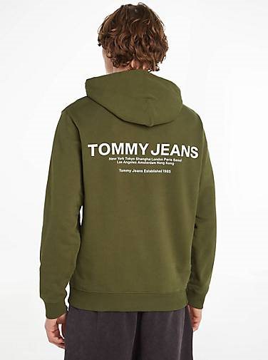 TOMMY-JEANS Herren Hoodie TJM ENTRY GRAPHIC HOODIE Regular Fit