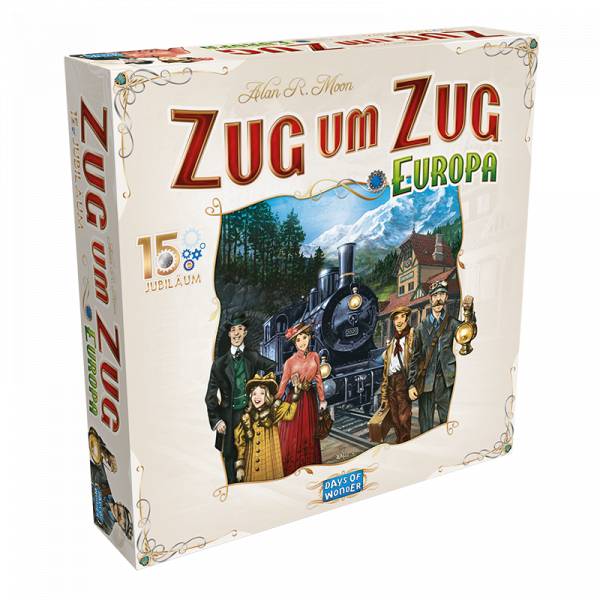 Zug um Zug Europa 15 Jahre Edition