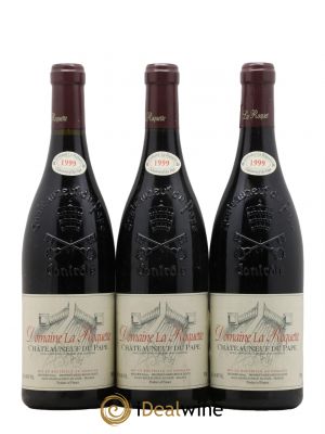 Châteauneuf-du-Pape La Roquète - Anciennement La Roquette (Domaine de) Vignobles Brunier  1999 - Lot de 3 Bouteilles