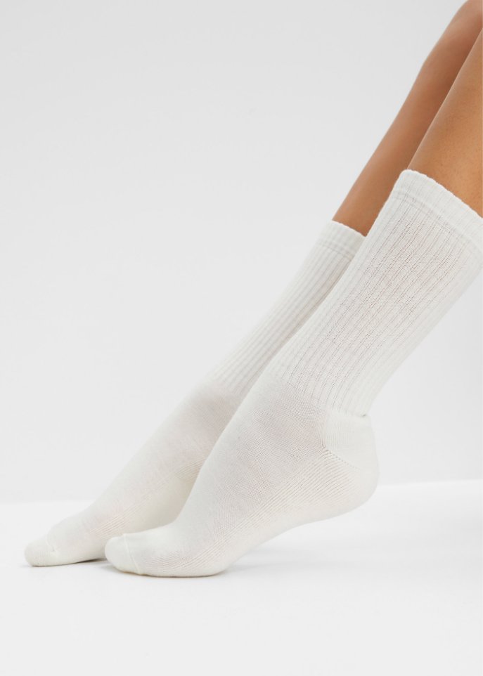 Thermo Tennissocken (5er Pack) mit Innenfrottee in Sohle