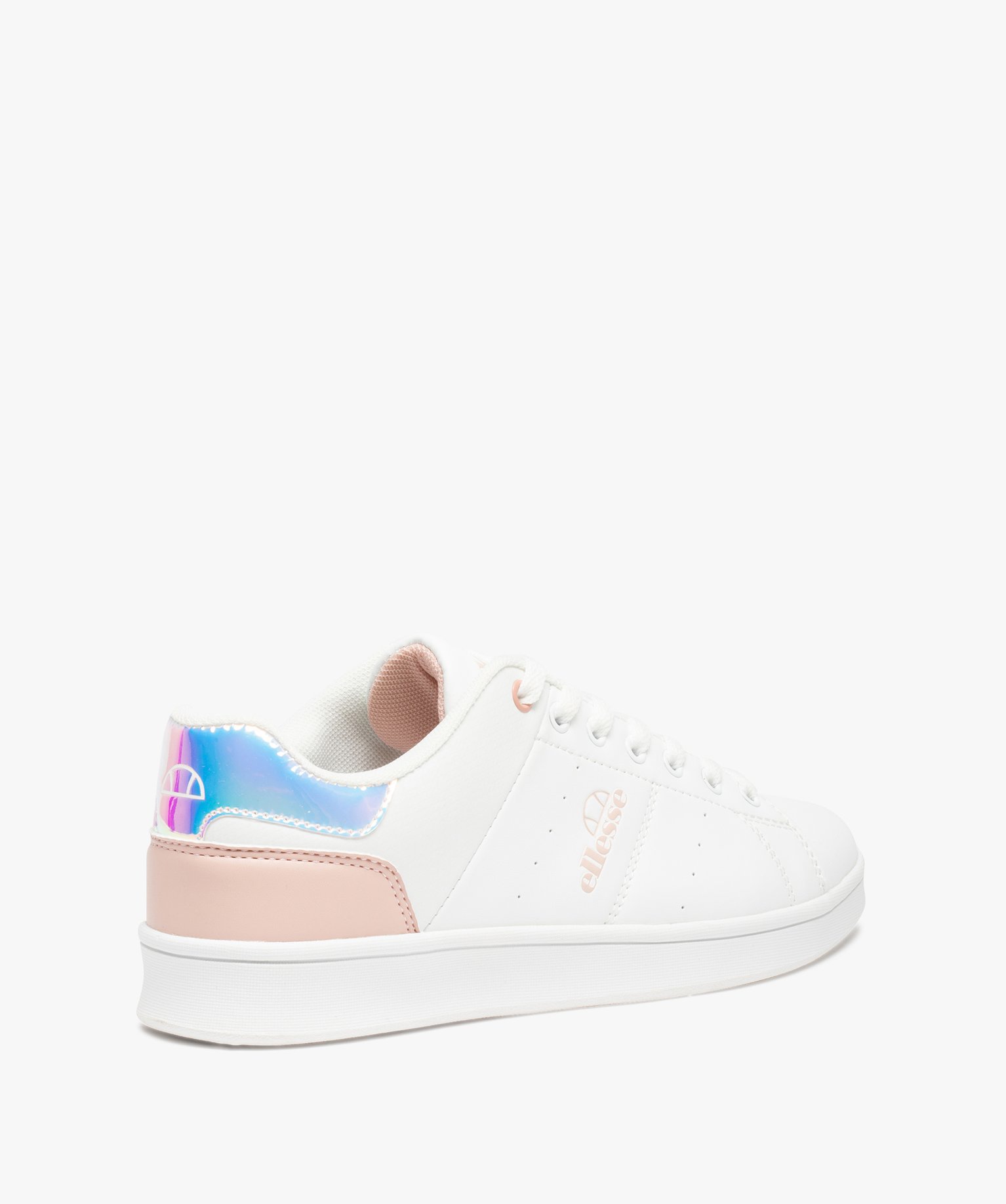 Baskets femme bicolores à lacets – Ellesse Eridan blanc | GEMO