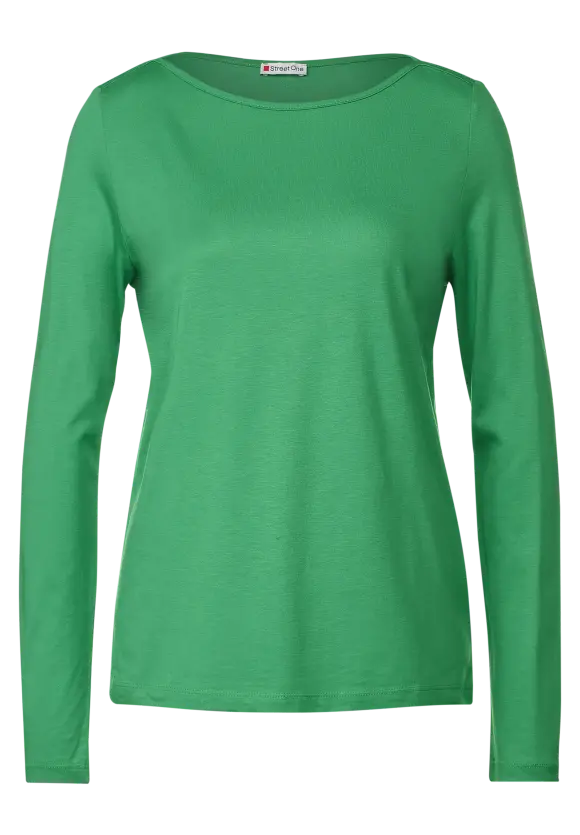 Street One Shirt mit U-Boot-Ausschnitt