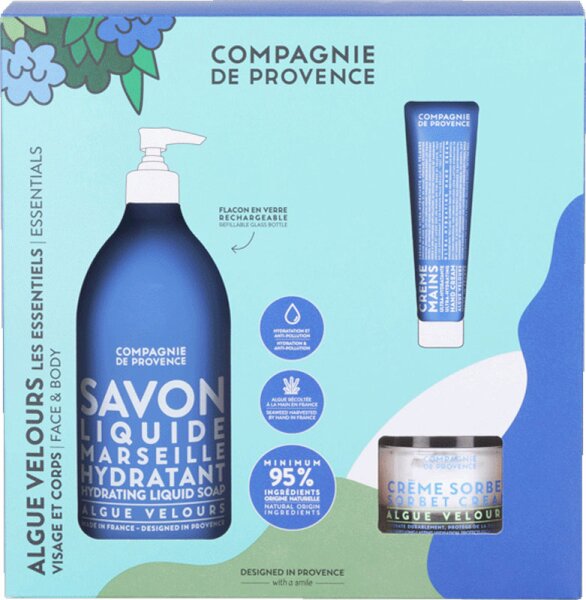 La Compagnie de Provence Algue Velours Ultra-Hydrating Essentials Set Körperpflegeset