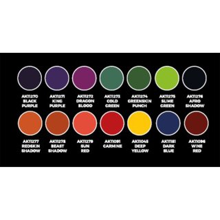 3rd Gen Acrylics - High Pigmentation Set (14 x 17ml)