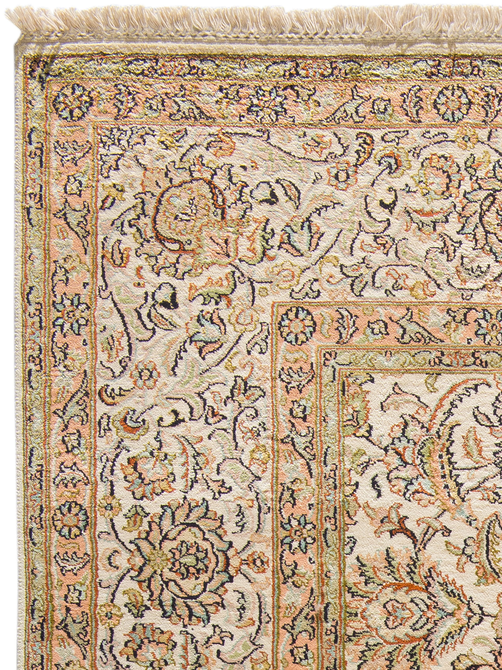 Kaschmir Seide 18/18 ca. 169 x 247 cm, Unikat / Einzelstück