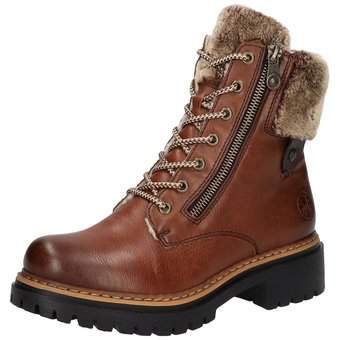 Rieker Schnür Boots in braun
