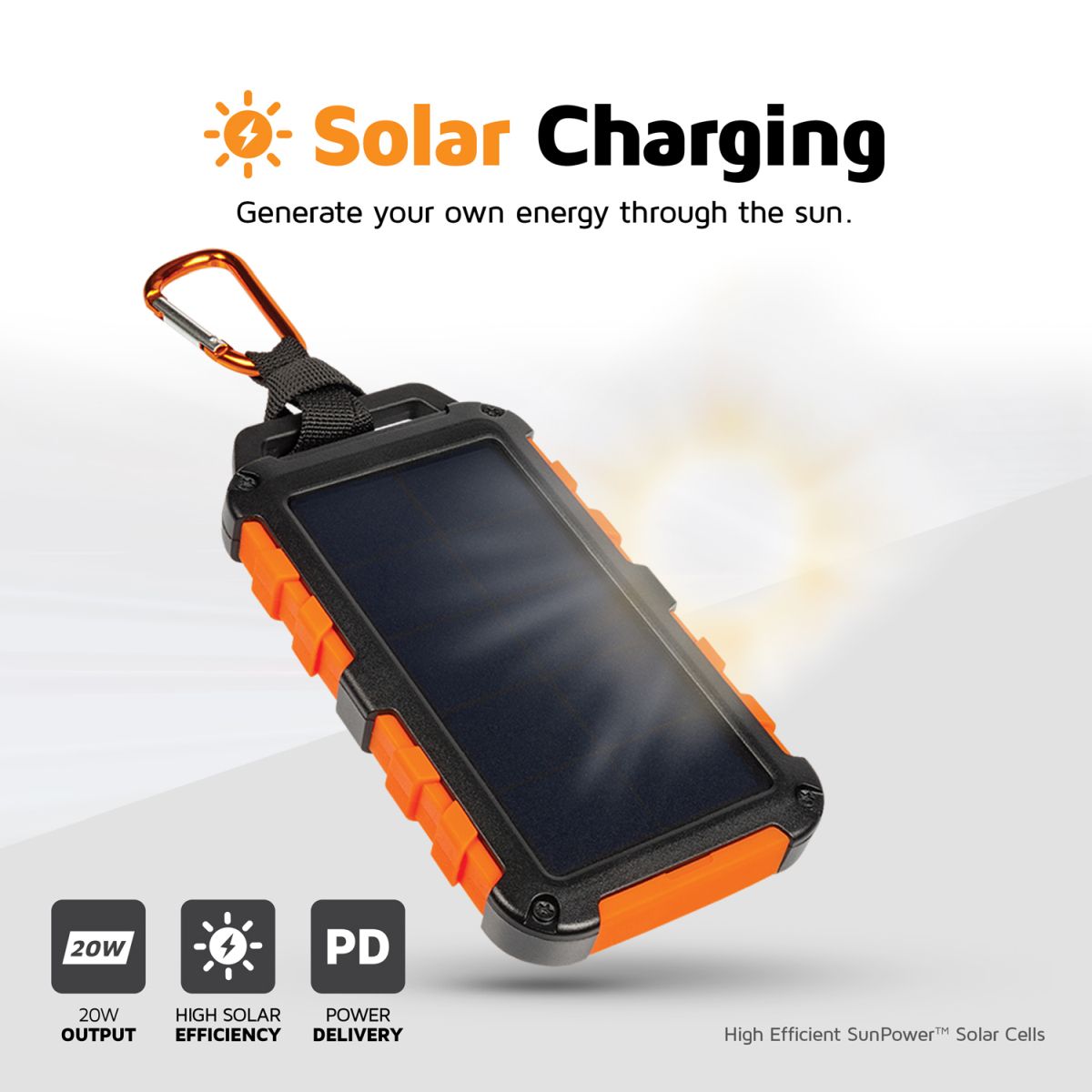 Xtorm 10.000 mAh Solar Charger Powerbank