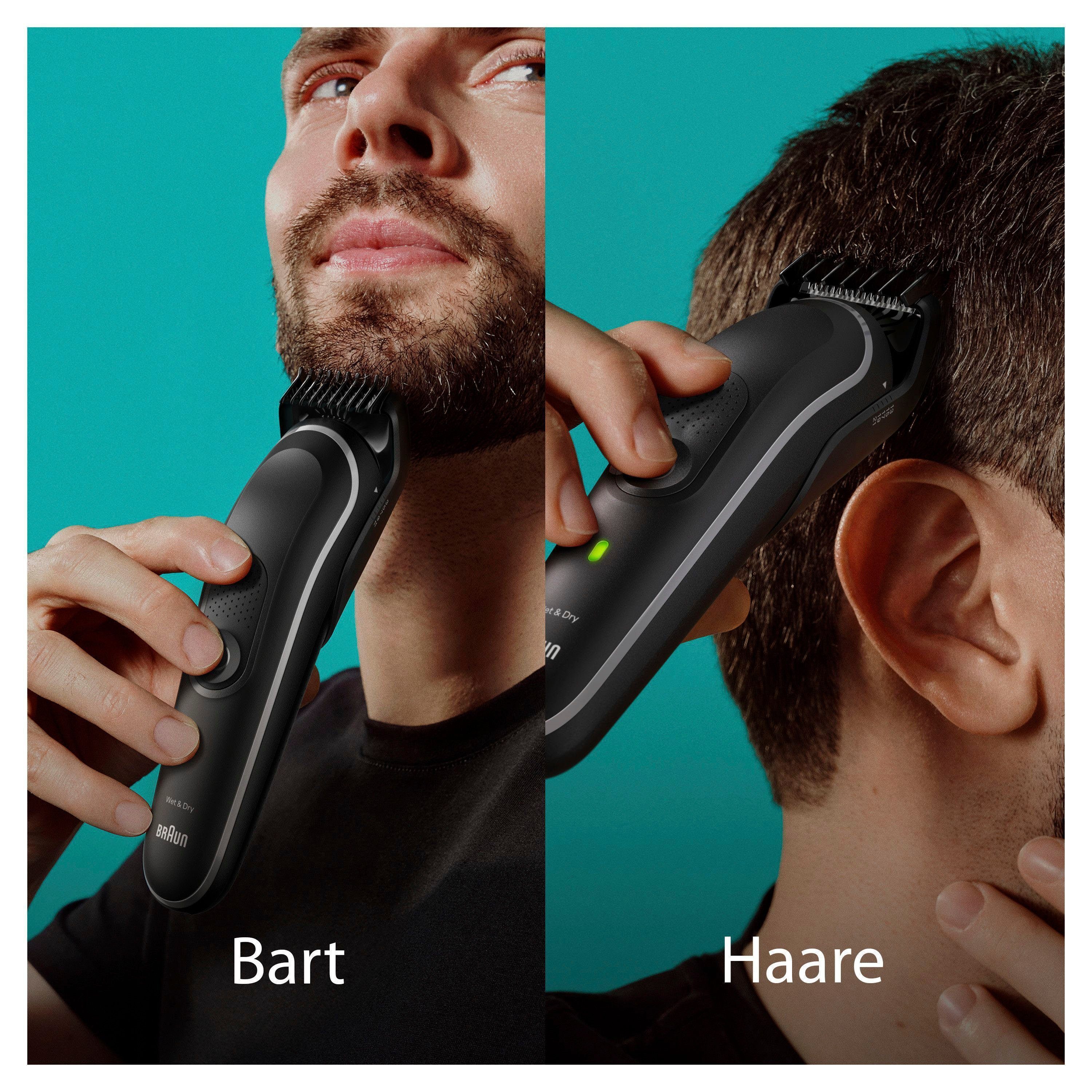 Braun Haarschneider All-In-One Styling Set MGK5410, Set für Bart, Wasserdicht, 100 Min. kabellose Laufzeit