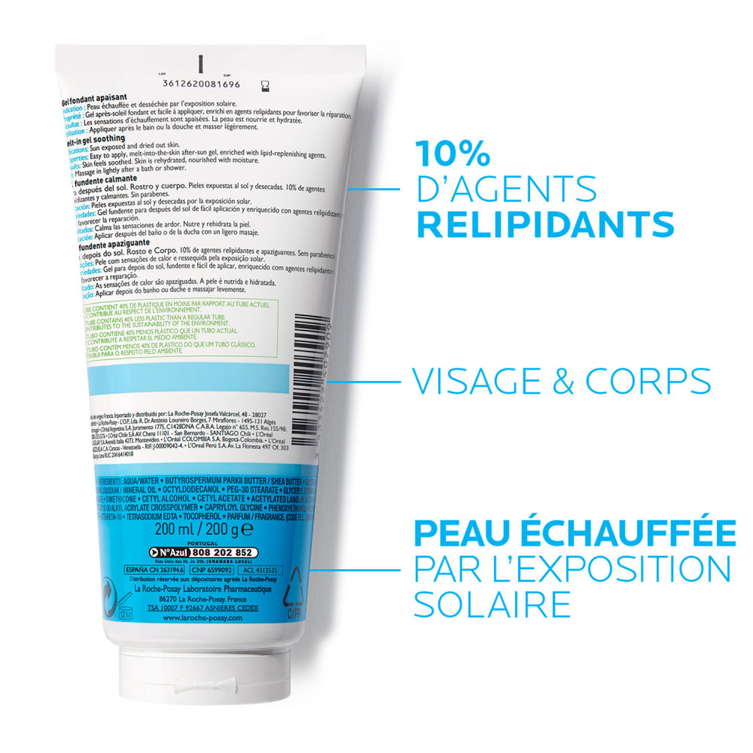 la roche-posay Posthelios Gel Fondant Après-Soleil Réparateur