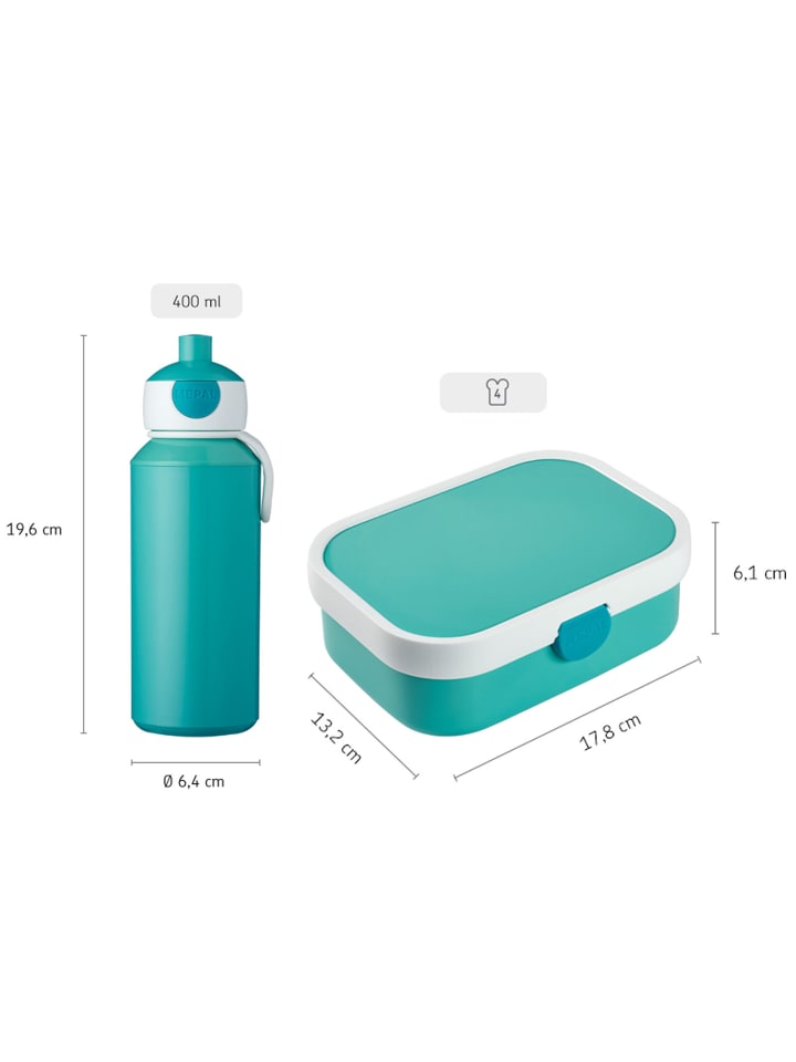 Mepal 2er Set Lunchset Stitch Campus in blau-gelb günstig kaufen onesize