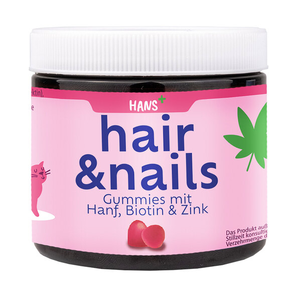 Vegane Hair & Nails Gummies, 135 g