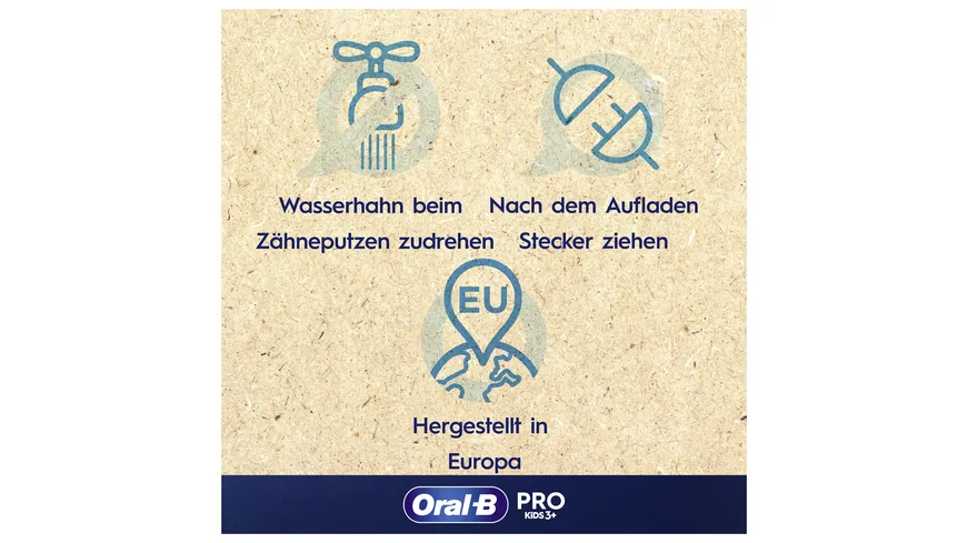 Oral-B Vitality Elektrische Zahnbürste Pro 103 Kids Cars