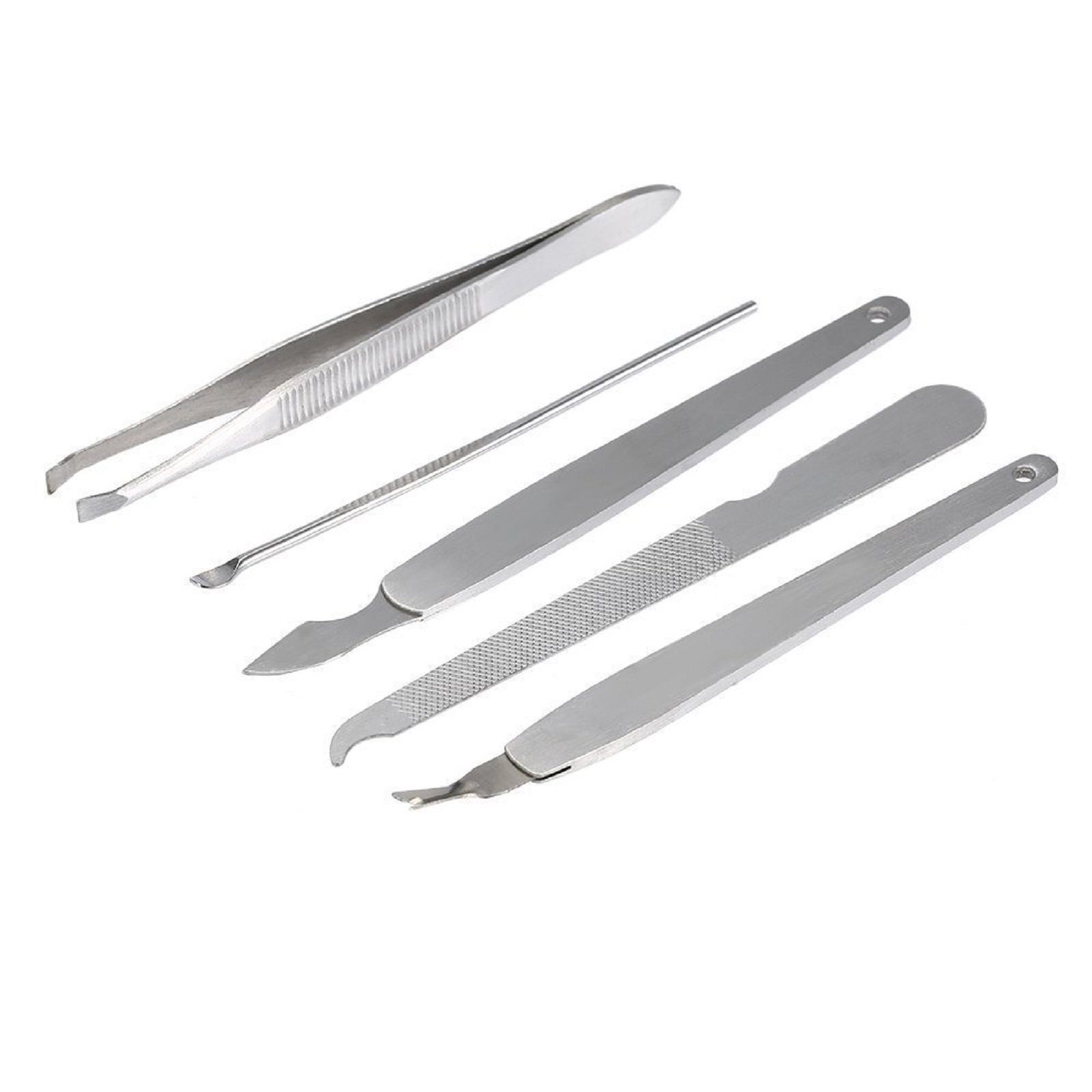 COOL-i ® Maniküre-Pediküre-Set, 10pcs Maniküre Pediküre Set Reisepflege Kit mit schöner Box