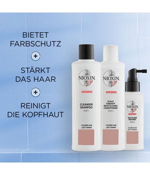 Nioxin System 3 Coloriertes Haar - Dezent Dünner Werdendes Haar Haarpflegeset-1 Stk