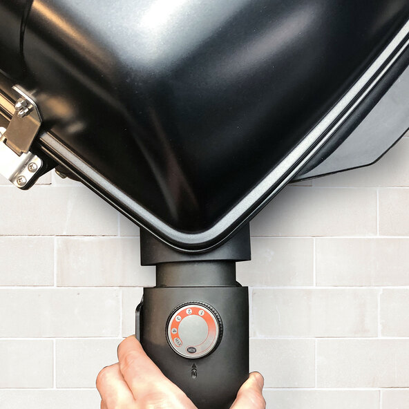 Standgrill XXL mit Rollen