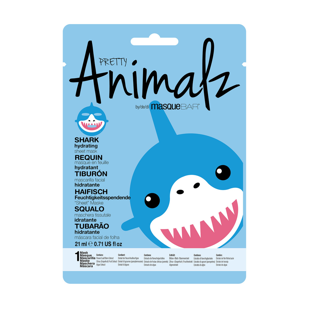 ANIMALZ Animalz - Masque Requin Masque tissu visage