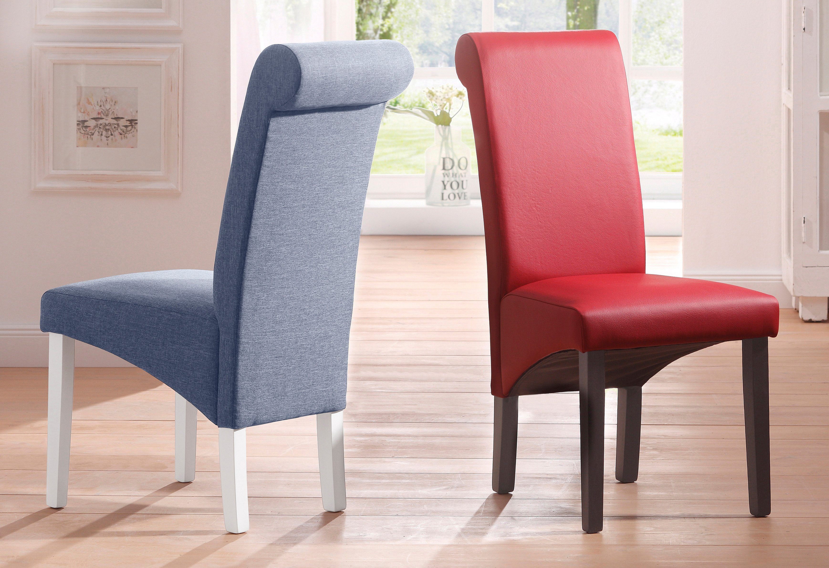 Home affaire 4-Fußstuhl Rito (Set, 2 St), im 2er, 4er oder 6er-Set