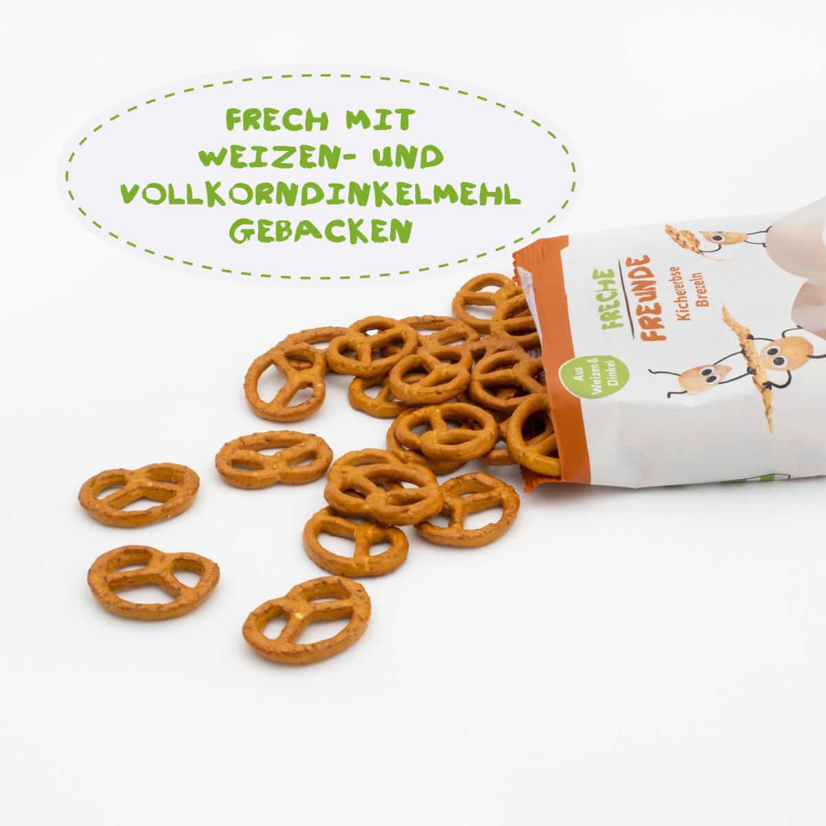 Kindersnack Freche Brezeln Kichererbse, 75 g