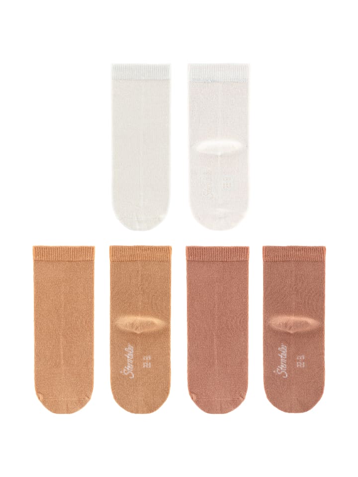 Sterntaler Socken 3er-Pack Pack uni in ecru günstig kaufen 18
