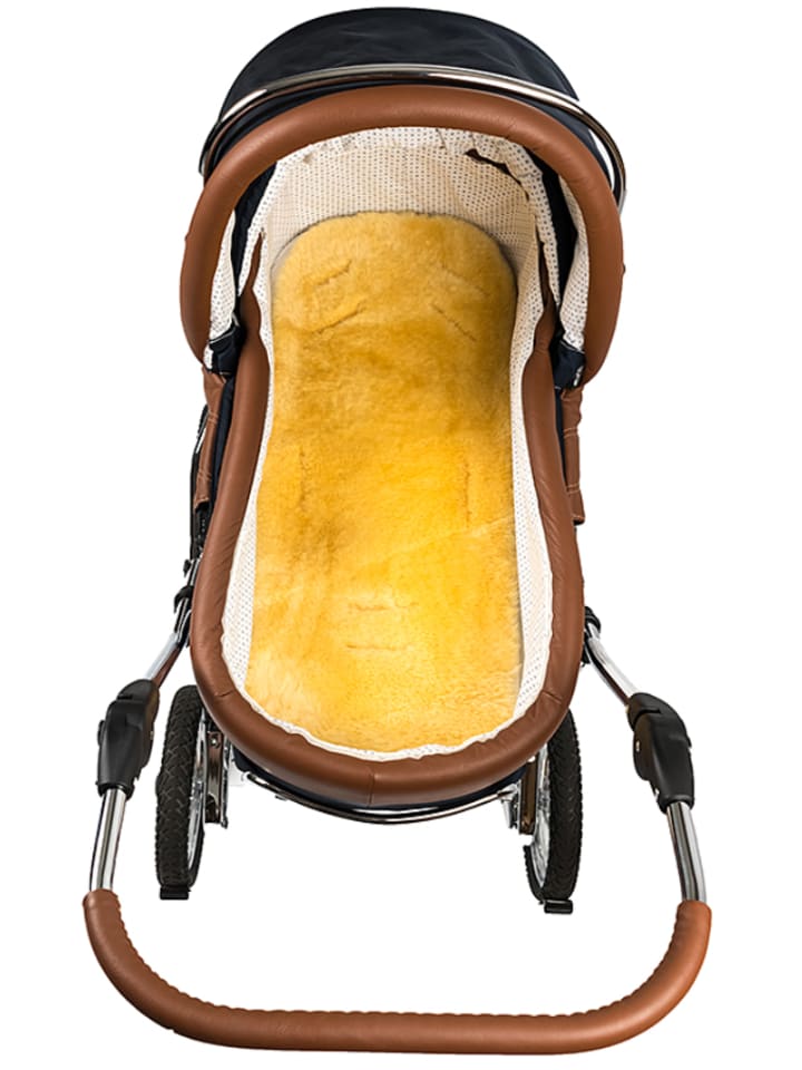 Hofbrucker Lammfell-Babyschalen-Einlage in Natur - (L)72 x (B)35 cm günstig kaufen onesize